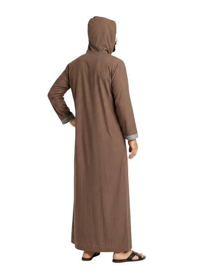 AL HOSN Premium Hoodie Jalabiya – Where Comfort Meets Style