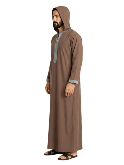 AL HOSN Premium Hoodie Jalabiya – Where Comfort Meets Style