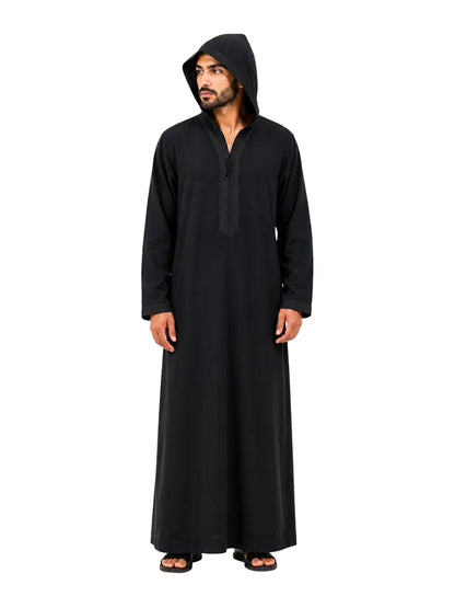 AL HOSN Premium Hoodie Jalabiya – Where Comfort Meets Style