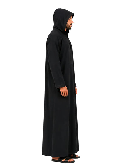 AL HOSN Premium Hoodie Jalabiya – Where Comfort Meets Style