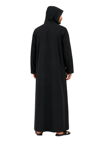 Al Hosn Hoodie Jalabiya – Modern Comfort, Timeless Elegance