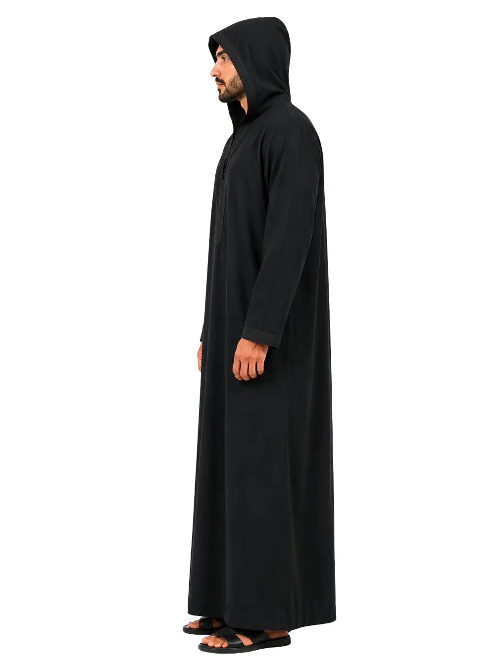 Al Hosn Hoodie Jalabiya – Modern Comfort, Timeless Elegance