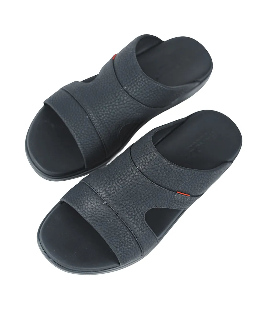 Faroos Comfort Fit Black Sandals – Premium Casual Footwear