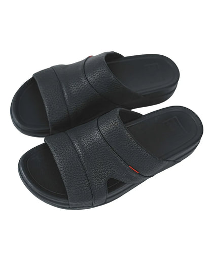 Faroos Premium  Leather-Look Men's Sandals – Lightweight Everyday Footwear