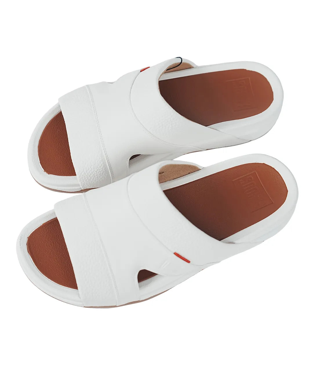 Faroos Premium Coffee Brown Leather-Look Men's Sandals – Lightweight Everyday Footwear