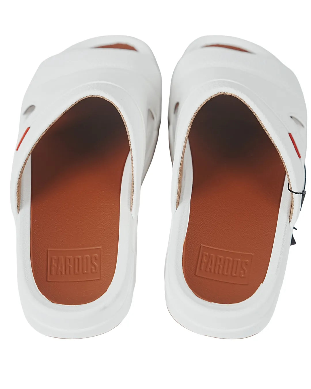 Faroos Premium Coffee Brown Leather-Look Men's Sandals – Lightweight Everyday Footwear