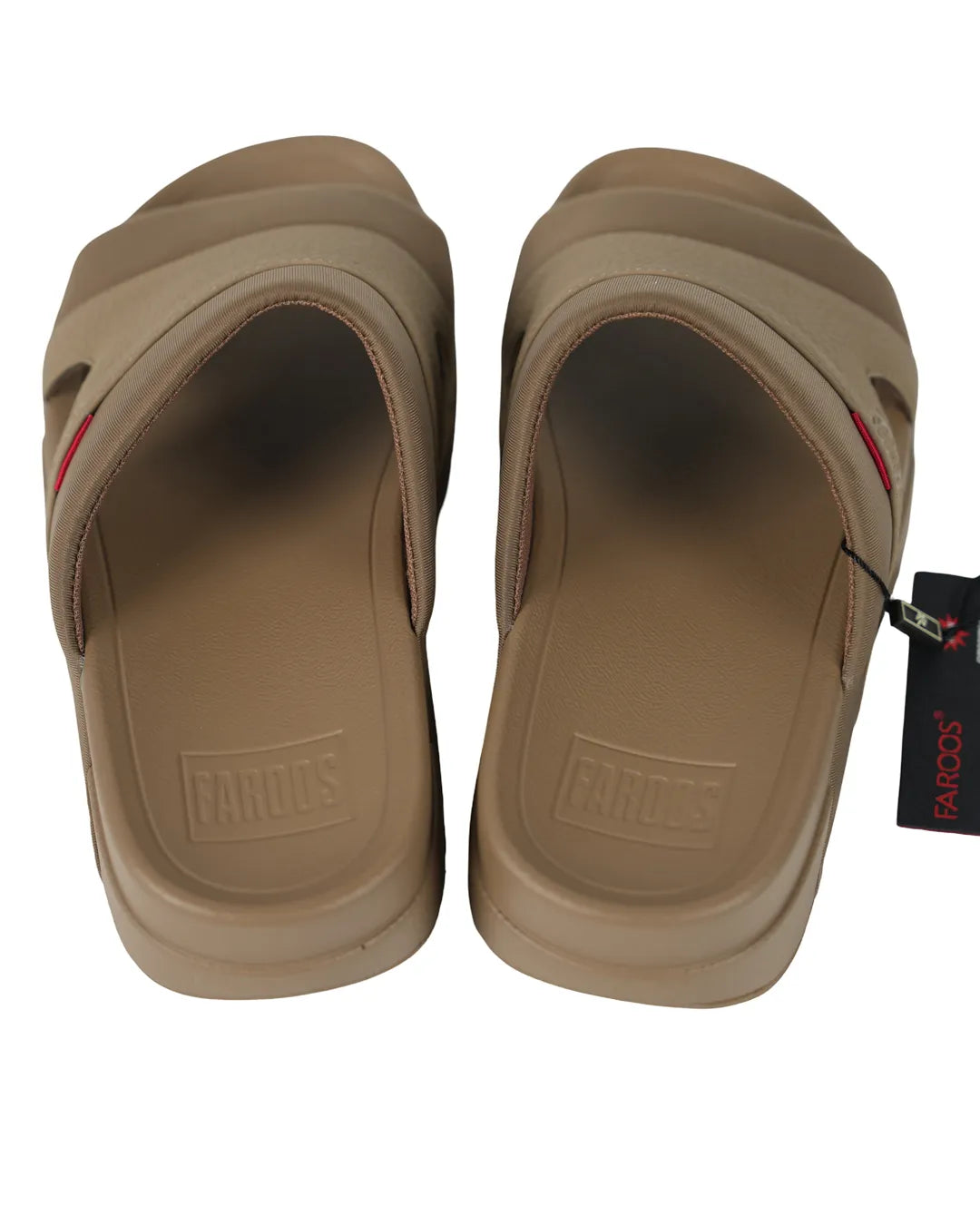 Faroos Comfort Fit Black Sandals – Premium Men's Arabic Footwear