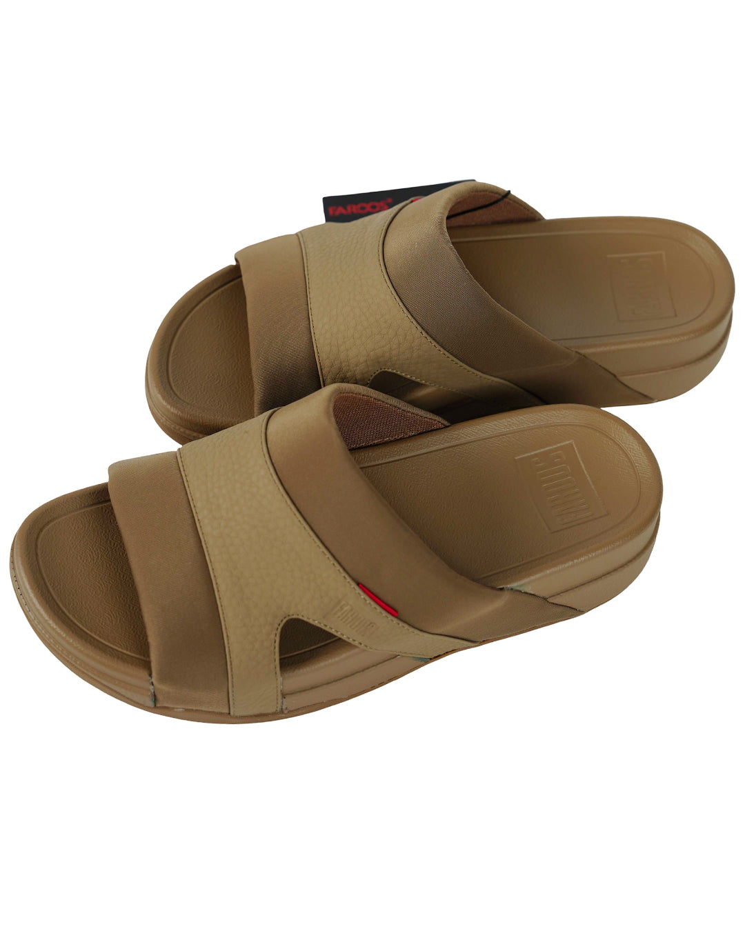 Faroos Comfort Fit Black Sandals – Premium Men's Arabic Footwear