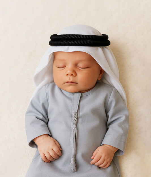 GREY-BABY-KANDURA-IN-UAE