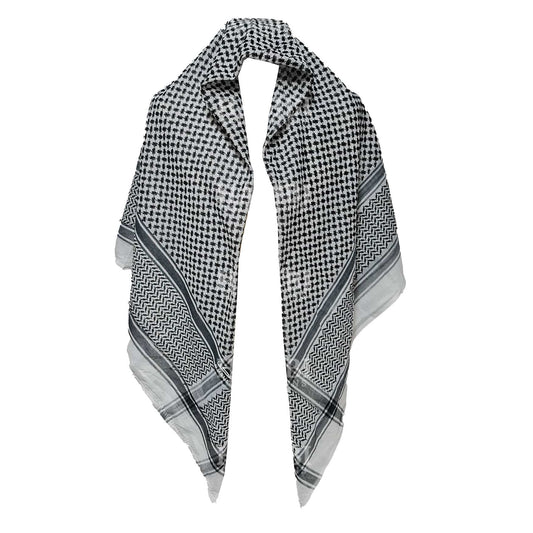 Black And White Shemagh