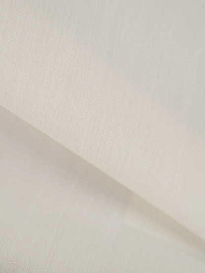 Ivory Cream Emirati Thobe - Reda 1865 Valdilana Exclusive Super 150's Fabric made In Italy 100% Wool