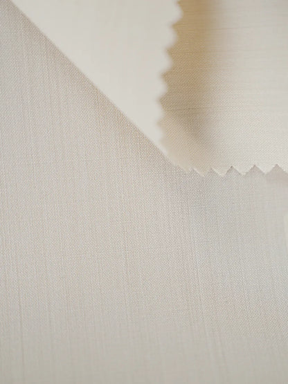 Ivory Cream Emirati Thobe - Reda 1865 Valdilana Exclusive Super 150's Fabric made In Italy 100% Wool