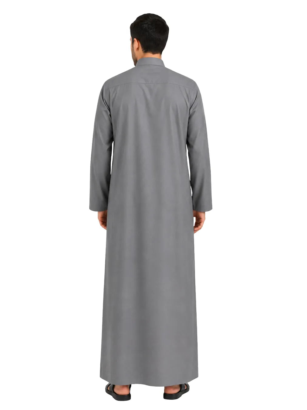 Confidence Starts with the Perfect Grey Kuwaiti Kandura