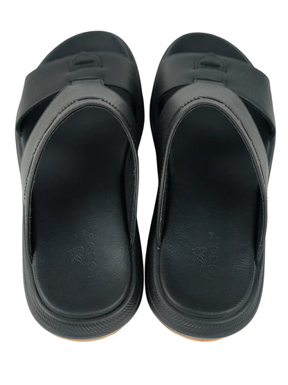LOBOS PREMIUM BLACK SANDAL