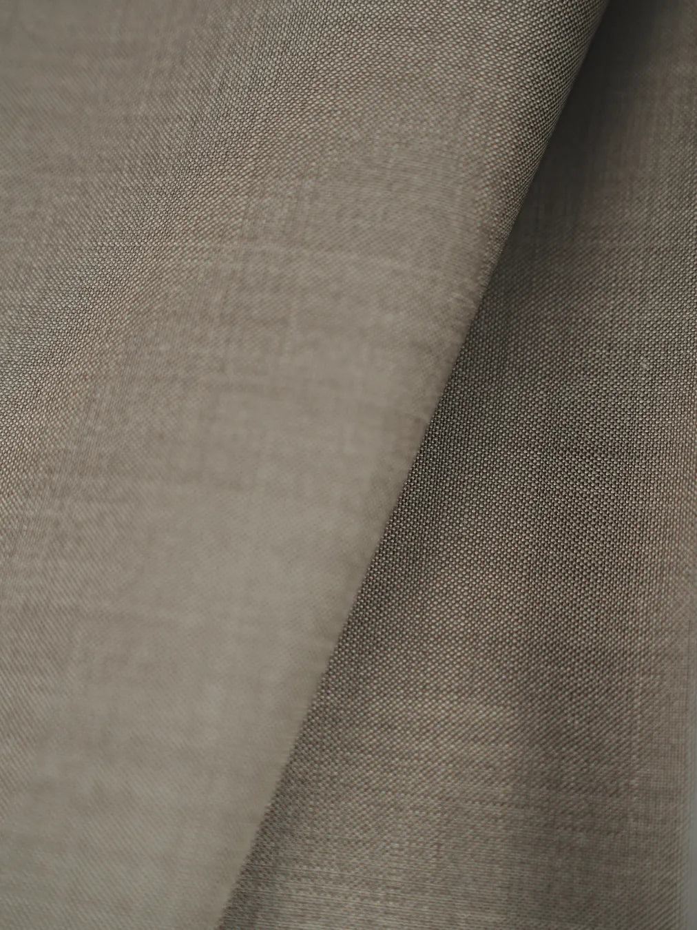 Light Brown Emirati Thobe - Reda 1865 Valdilana Exclusive Super 150's Fabric made In Italy 100% Wool