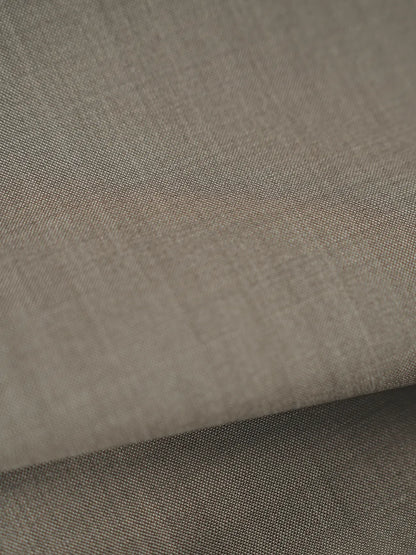 Light Brown Emirati Thobe - Reda 1865 Valdilana Exclusive Super 150's Fabric made In Italy 100% Wool