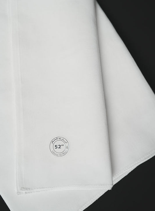 Lightweight Cream Ghutra Fabric – Traditional Emirati Men’s Wear