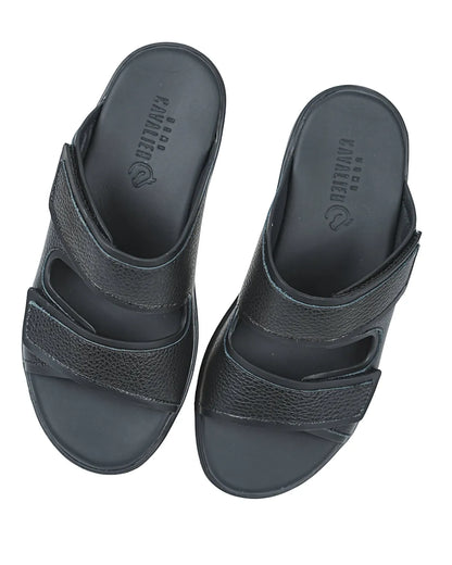 Cavalier Stylish Beige Comfort Slide Sandal