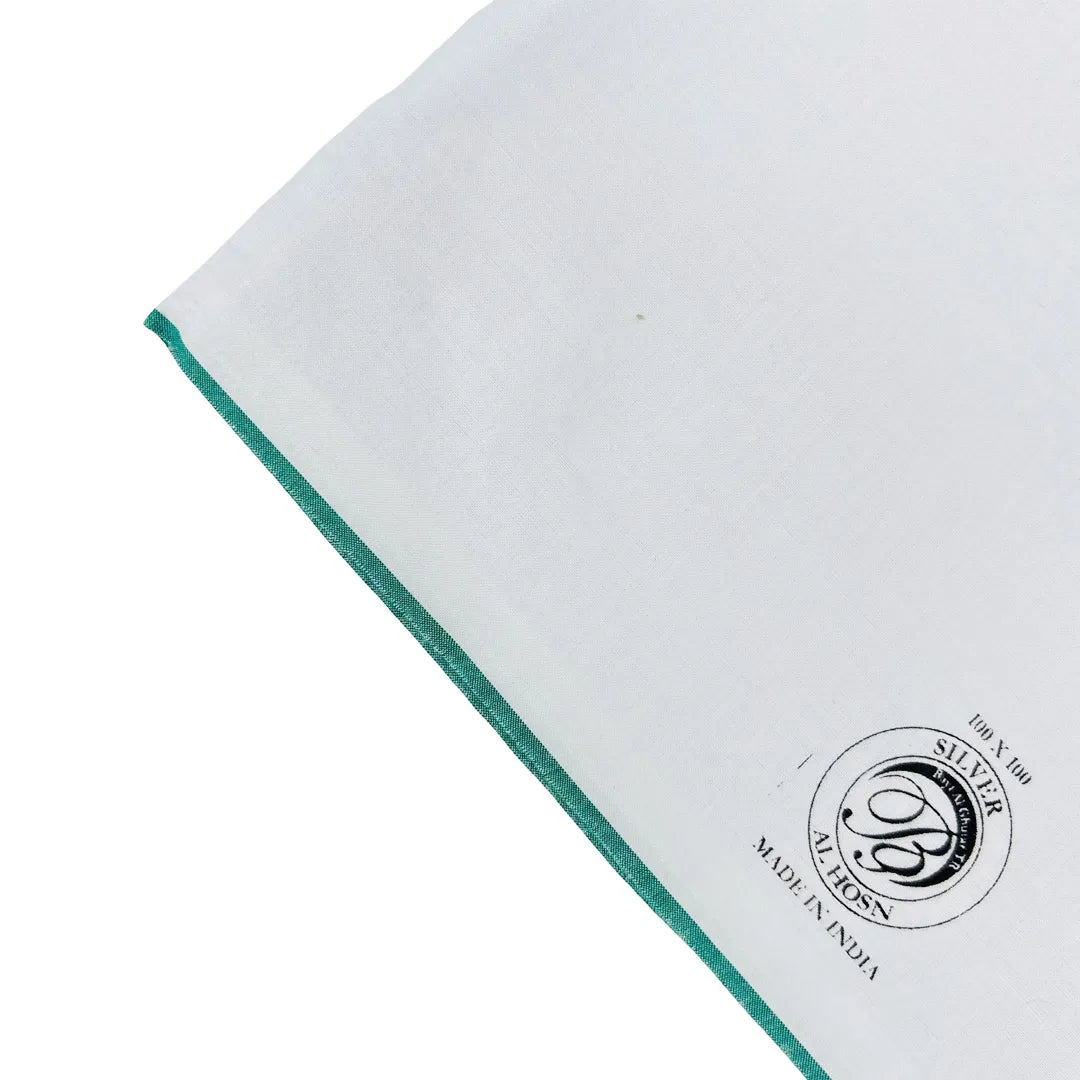 Luxury-Mens-Wuzar_White-Cotton-with-Signature-Green-Edge-uae