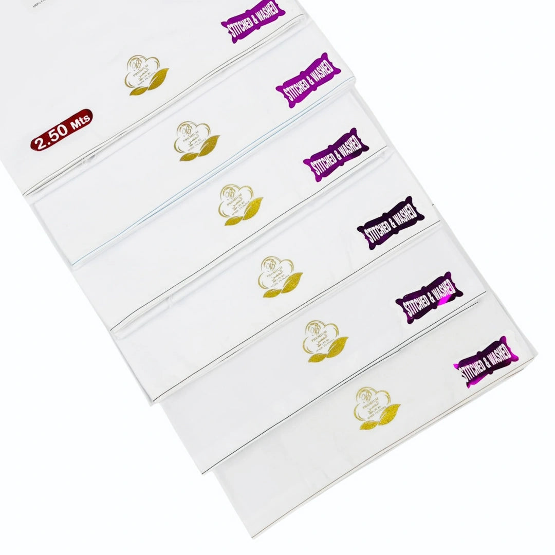 
Luxury-White-Wuzar-with-Multi-Color-Side-Lines-Premium-UAE
