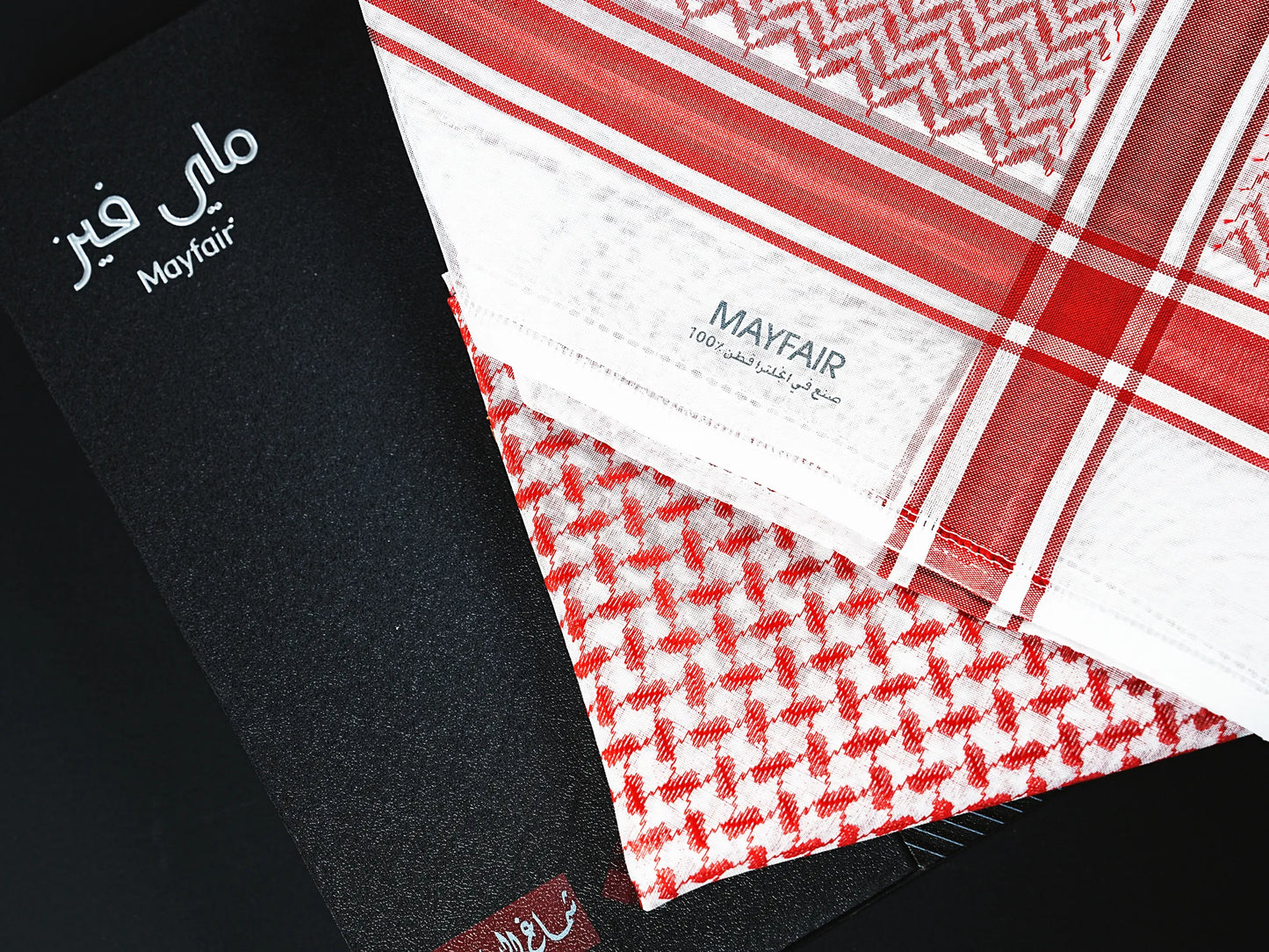Experience Luxury with the Mayfair Red Shemagh