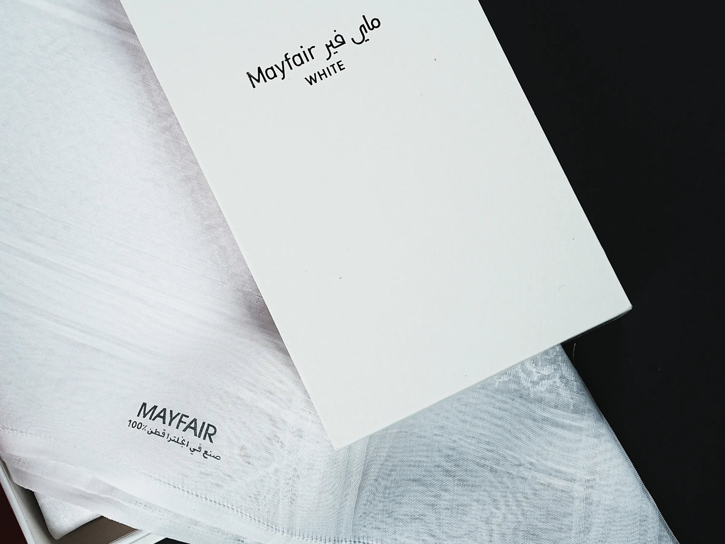 Mayafir Classic White Shemagh for the Modern Gentleman