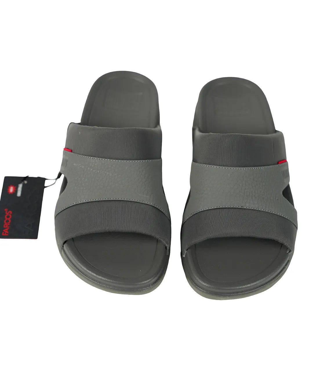 Faroos Comfort Fit Black Sandals – Premium Men's Arabic Footwear