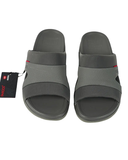 Faroos Comfort Fit Black Sandals – Premium Men's Arabic Footwear