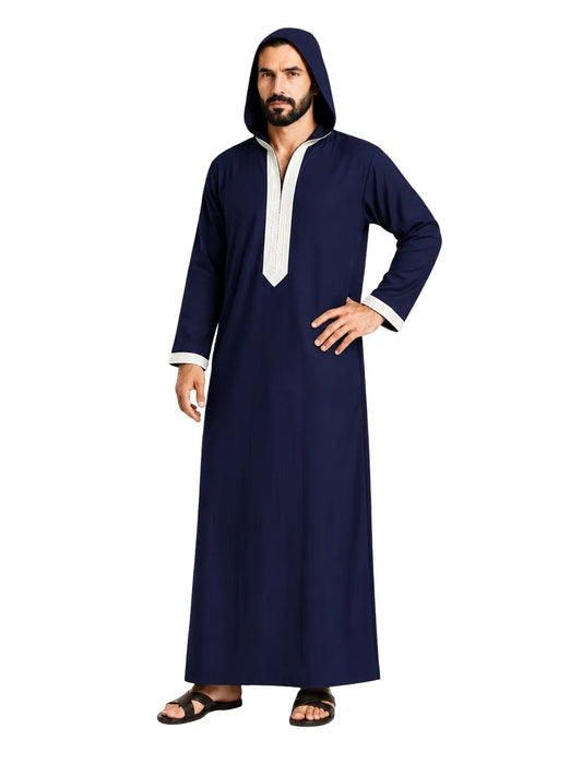 Al Hosn Hoodie Jalabiya – Tradition with a Modern Edge