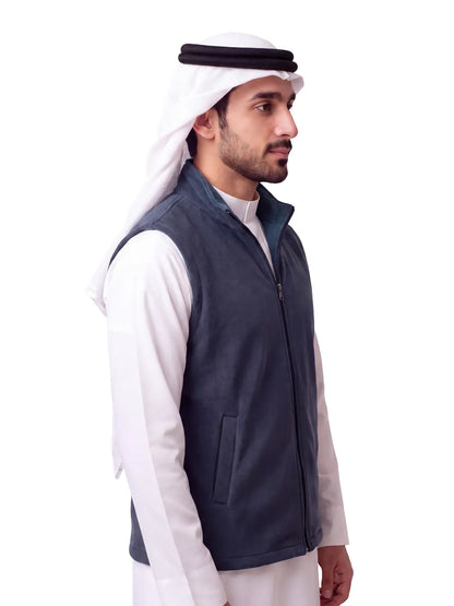 NAVY BLUE WINTER JACKET WITH ZIP