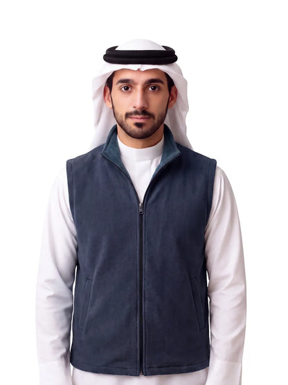 NAVY BLUE WINTER JACKET WITH ZIP
