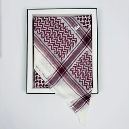 Premium-Deep-Maroon-Shemagh-Classic-look