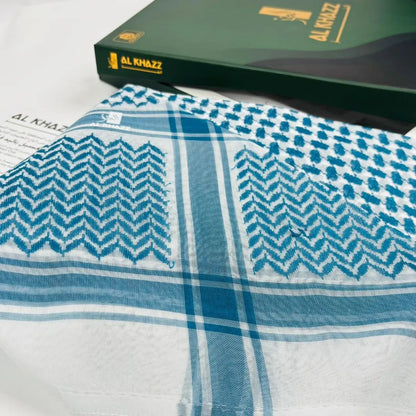 Premium-Deep-Ocean-Blue-Shemagh-Classic-Arabic