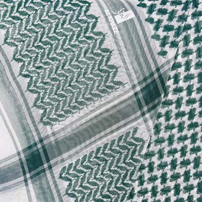 Premium-Emerald-Green-Authentic -Arabian -Ghutra