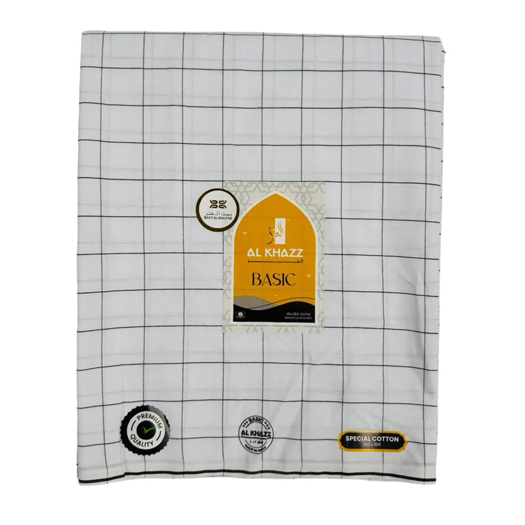Premium-White-Check-Wuzar-with-Black-Border-Elegant-Emirati-Style-lungi