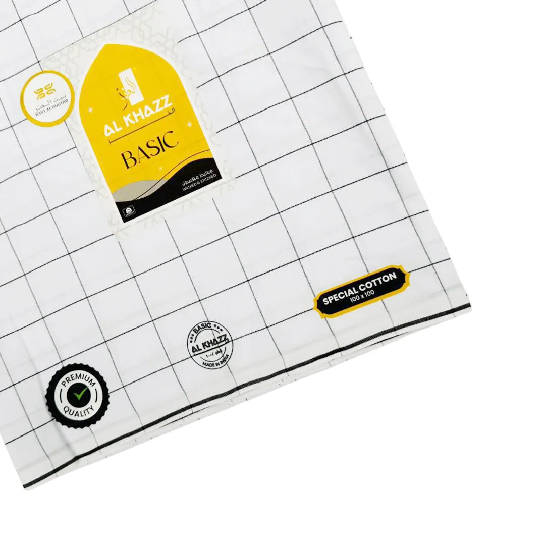 Premium-White-Check-Wuzar-with-Black-Border-Elegant-Emirati-Style-uae