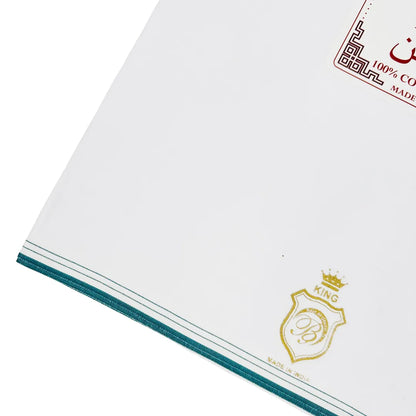 AL Hosn King Wuzar with color borders  – Stitched & Washed Luxury Lungi UAE