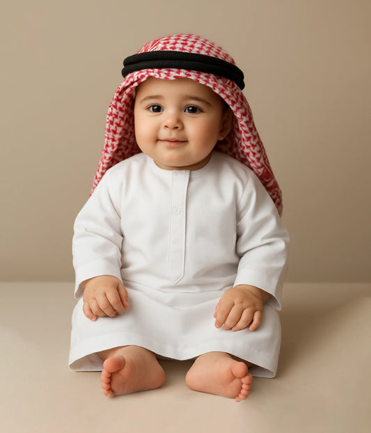 Baby Red Shemagh