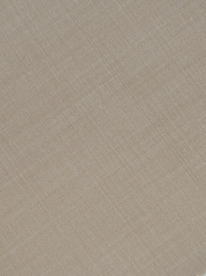 Sand Beige Emirati Thobe -Reda, 1865, Valdilana Exclusive Super 150's Fabric made in Italy, 100% wool