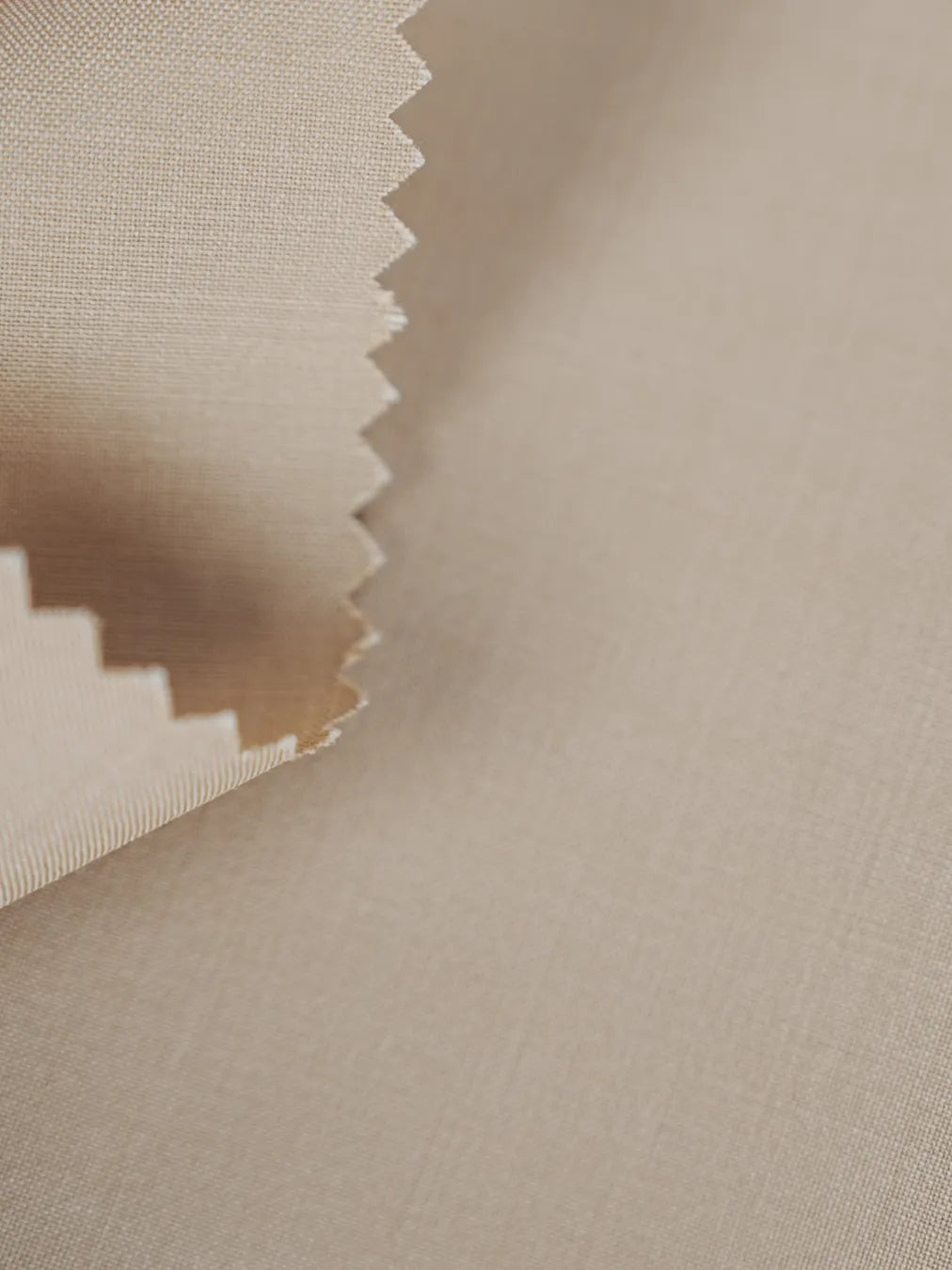 Sand Beige Emirati Thobe -Reda, 1865, Valdilana Exclusive Super 150's Fabric made in Italy, 100% wool
