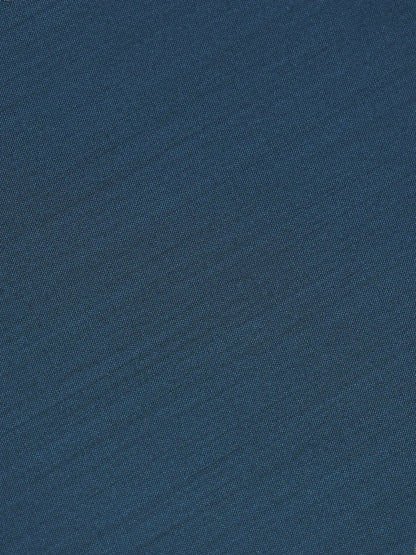 Slate Blue Emirati Thobe - Reda, 1865, Valdilana Exclusive Super 150's Fabric made in Italy, 100% wool