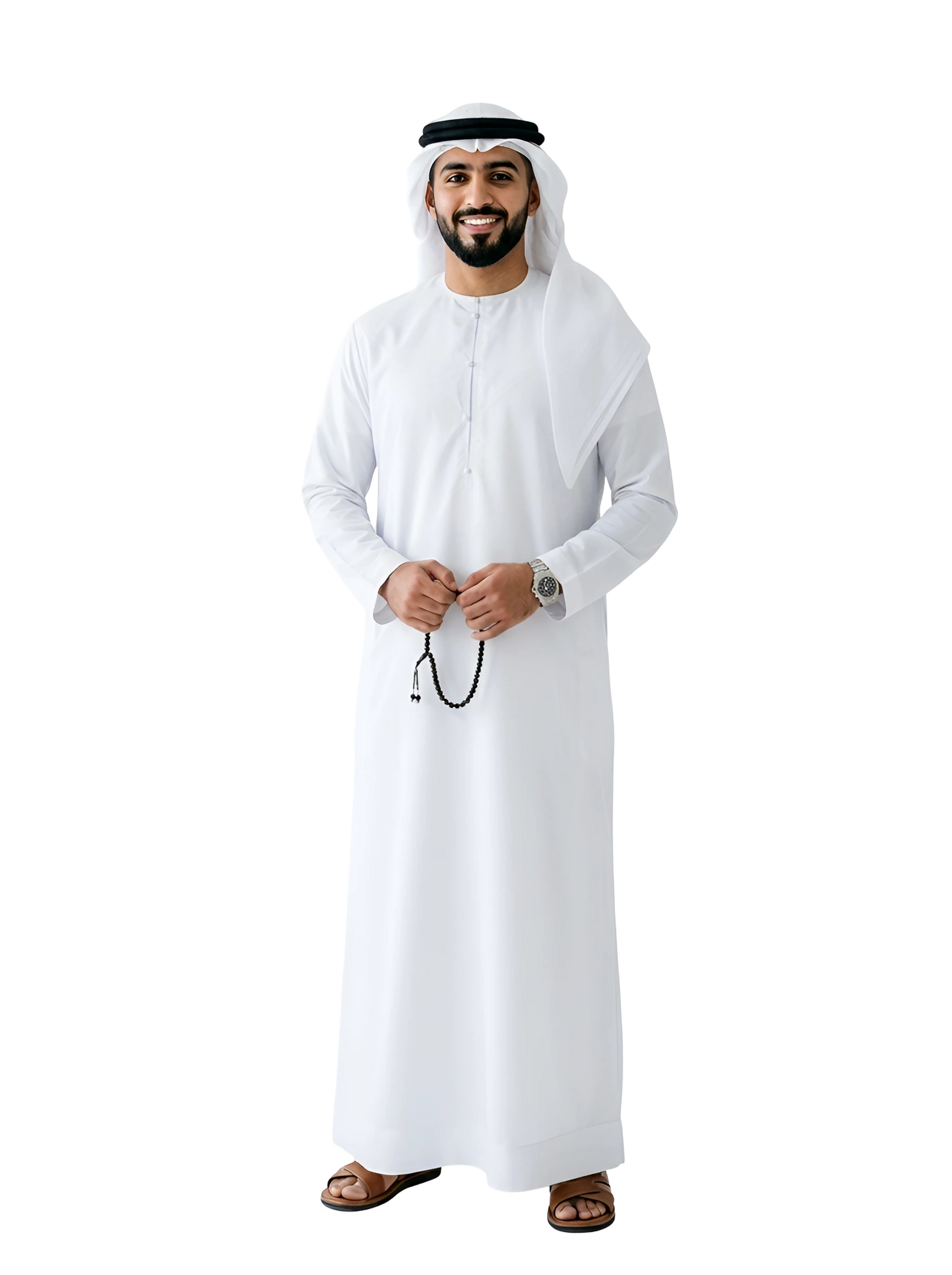 High-Quality Pure White Kandura Fabric – Toyobo, Shikibo & Al Fakher