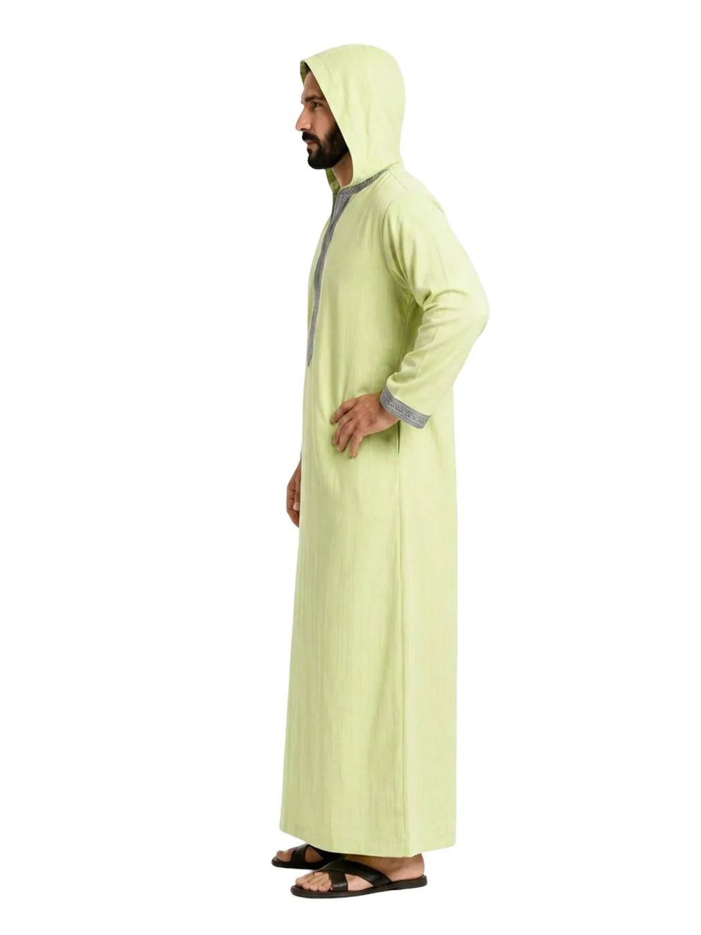 AL HOSN Premium Hoodie Jalabiya – Where Comfort Meets Style