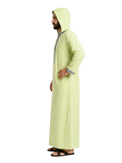 AL HOSN Premium Hoodie Jalabiya – Where Comfort Meets Style