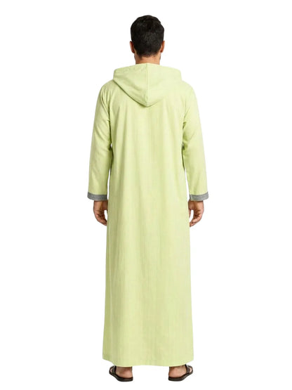 AL HOSN Premium Hoodie Jalabiya – Where Comfort Meets Style