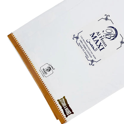 Traditional-White-Wuzar-with-Golden-Brown-Side-Border-gcc