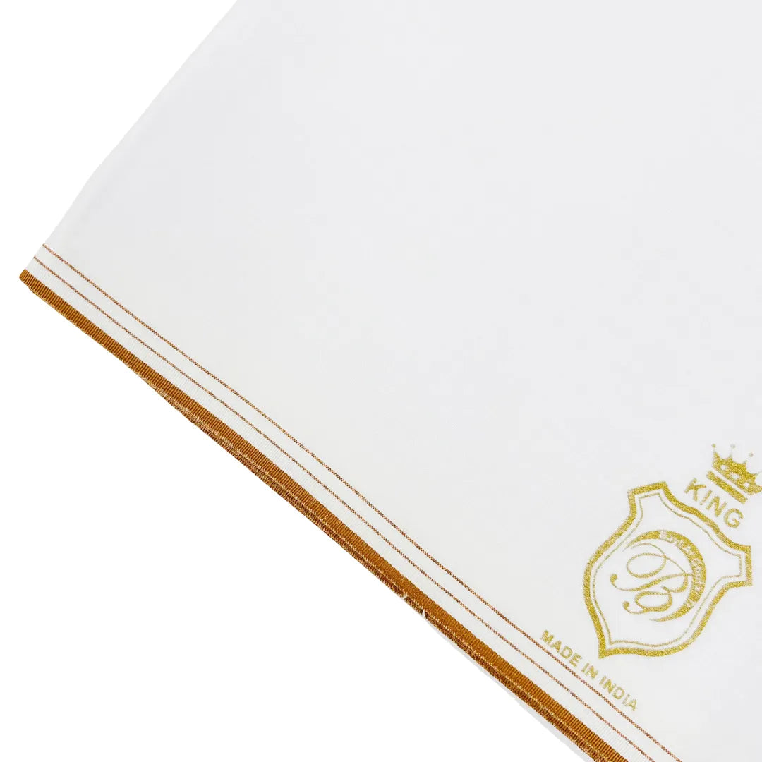 AL Hosn King Wuzar with color borders  – Stitched & Washed Luxury Lungi UAE