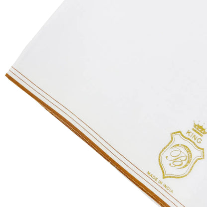 AL Hosn King Wuzar with color borders  – Stitched & Washed Luxury Lungi UAE