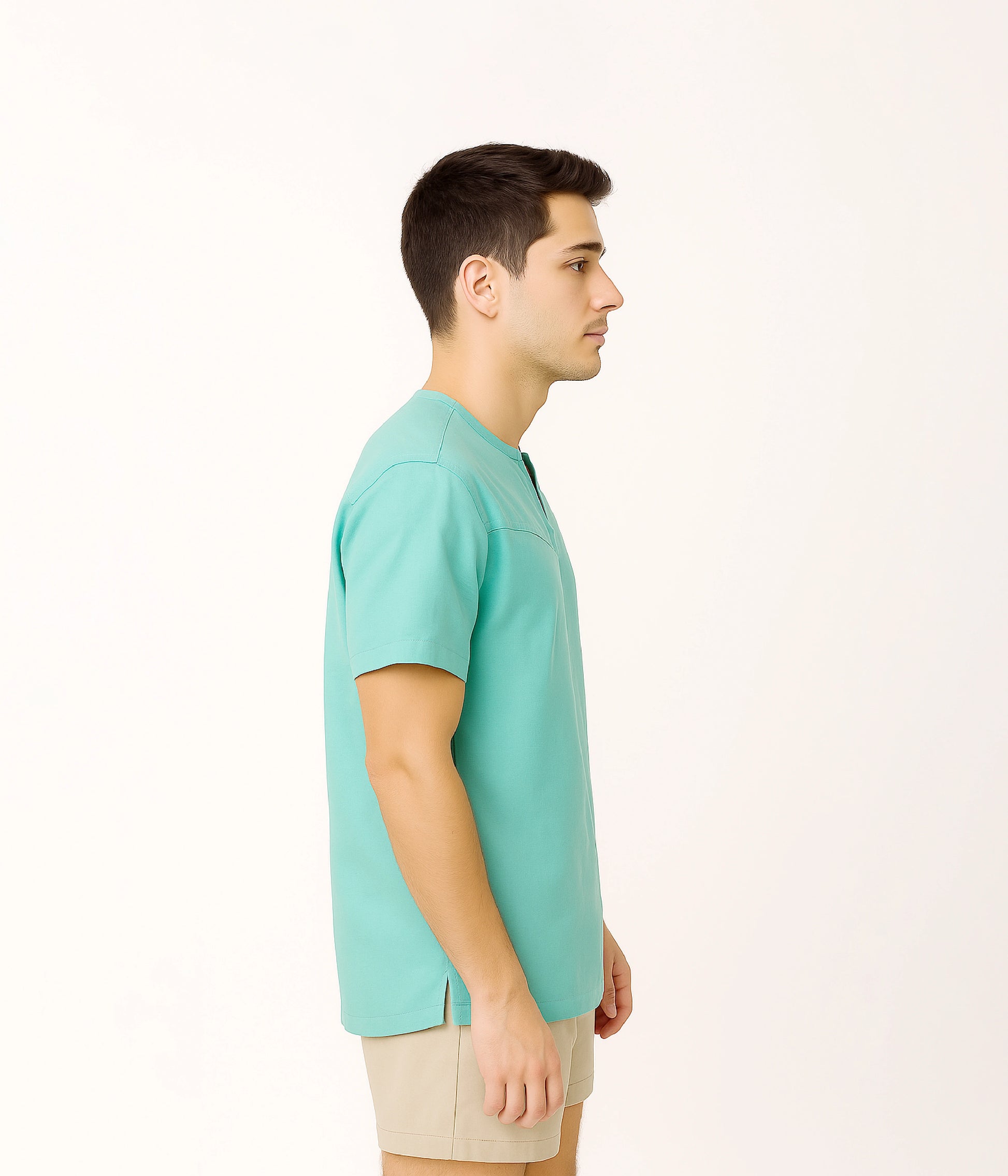 Trendy Light Green Men’s Shirt Online