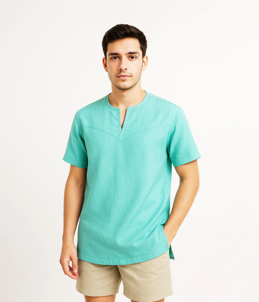 Men’s Casual Shirt Dubai – Light Green